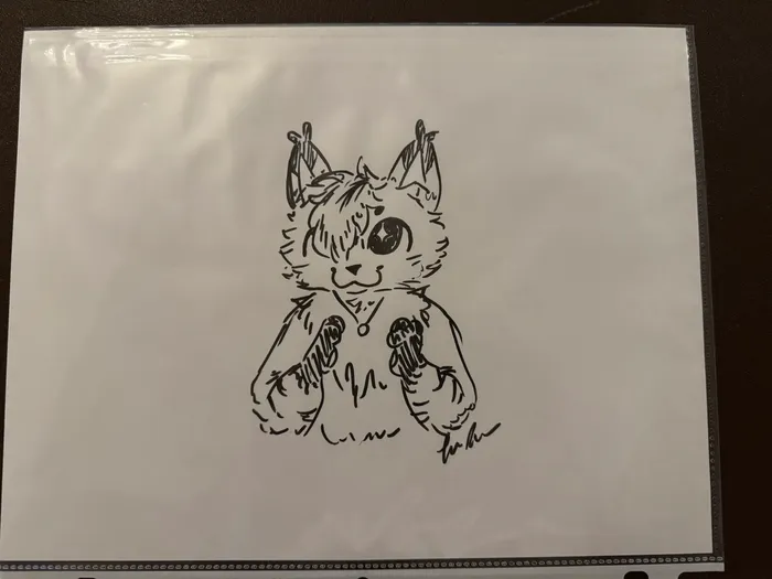 Ink Sketch — commission of Dizzy