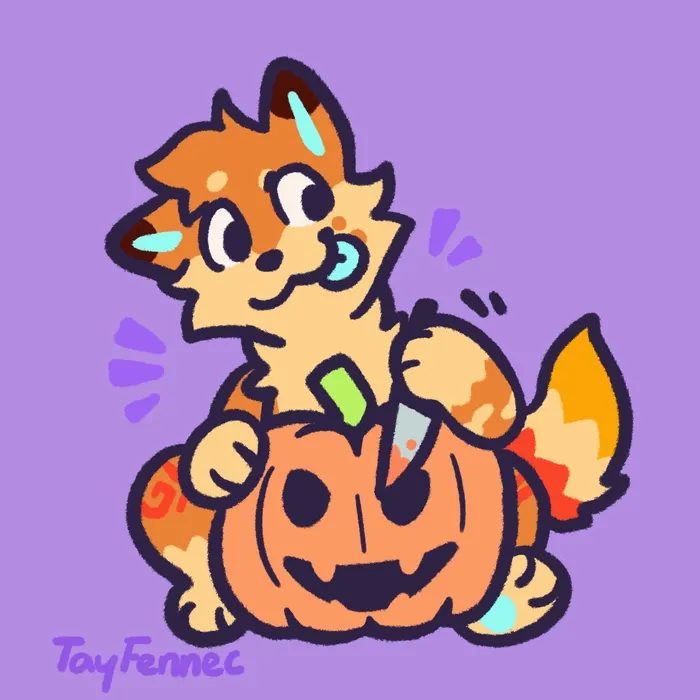 Pumpkin Nibble — commission of Dizzy